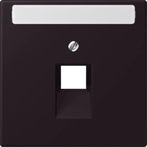 Jung LS range Afdekking centraalplaat 4320E UAE/IAE 1 connector Met label LC969-1NAUA248