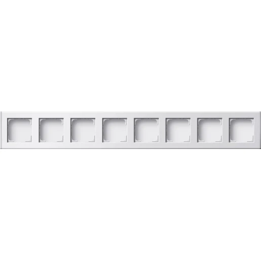 Gira Profiel 55 Opbouwbak inbouwschakelmateriaal 8-voudig wit Verticaal 136627