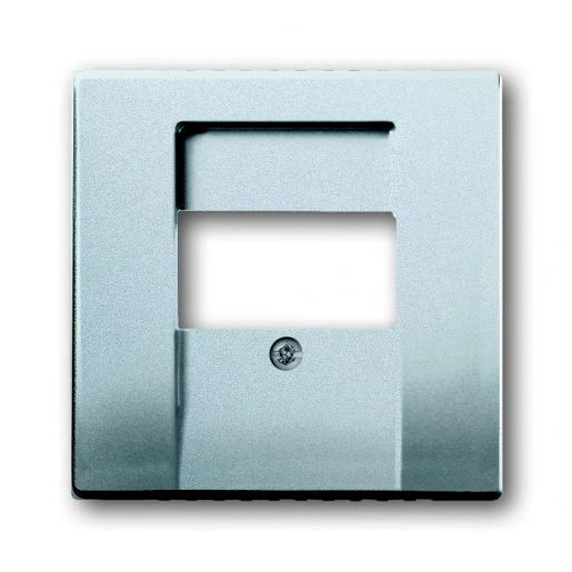 ABB Busch-Jaeger Future Centraalplaat TAE/USB Centraalplaat 1 connector Zonder label aluminium 2CKA001710A3659