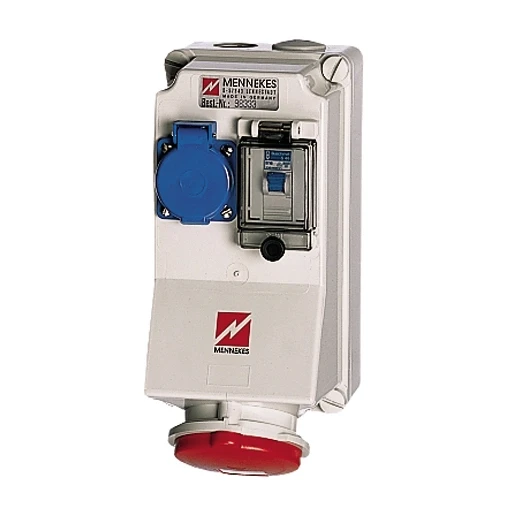 Mennekes Contactdoos combinatie