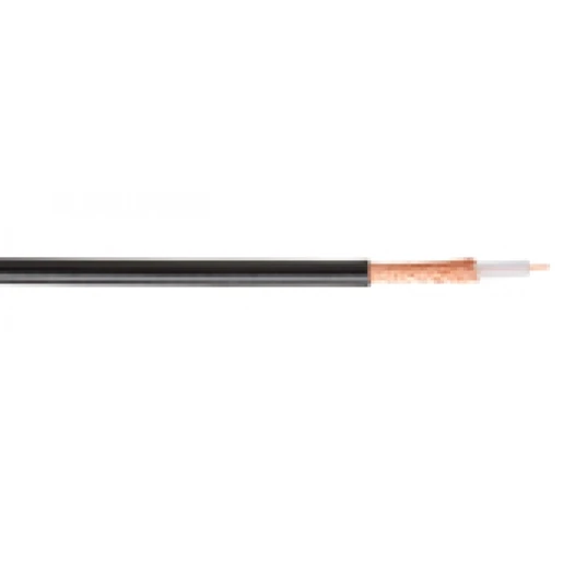 Jobarco Jobcoax Coaxkabel halogeenvrij 75Ohm zwart 1.2mm 0148017METER