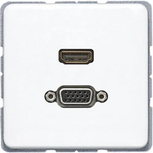 Jung CD range afdekking cd500 alpine wit hdmi/vga MACD1173WW