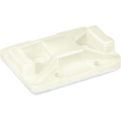 Hellermann Tyton Bevestigingssokkel voor kabelbundelband 20x14mm Schroeven en vastklinken