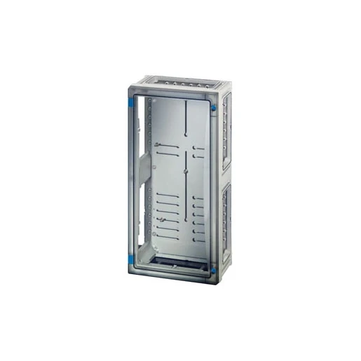 Hensel KWh meterkast 2x kWh meter BM3 wand Open Transparant deksel