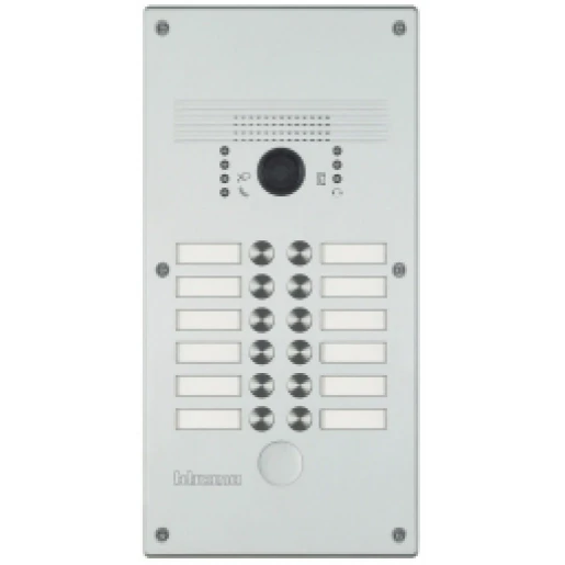 Bticino Sfera Anti-vandaal video 12 beltoetsen aluminium inbouw BT308003