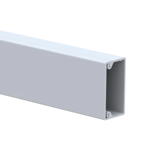 GGK Kabelkanaal verpakt 5x2m 2000x20x10mm PVC Bodemperforatie met deksel RAL 9010 Z12413G