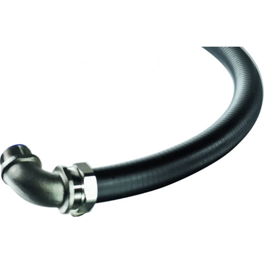 Hellermann Tyton METALEN BESCHERMSLANG VLOEISTOFDICHTE PVC-MANTEL ZWART Ø20MM ROL 25M