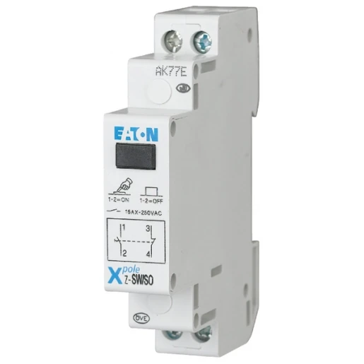 Eaton SIGNAALSCHAKELAAR 250 VAC 16 A CONTACTEN 1M 1V BREEDTE 1TE