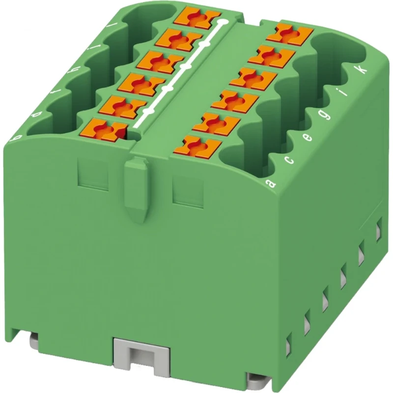 Phoenix Contact PTFIX Verbindingsrijgklem 0,14-4mm² eendr. 0,14-2,5mm² meerdr. Groen