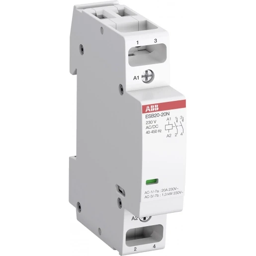 ABB System Pro M Compact Modulaire installatiemagneetschakelaar 20A 2NC AC/DC 48V 1SBE121111R0302