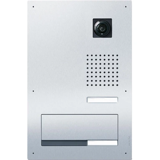 Siedle Functie-eenheid doorwerpbrievenbus video 1 beltoets zilver IP54 Inbouw (stucwerk) 210007718-01