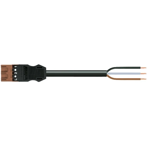 Wago SERIE 771 Patchkabel gebouwinstallatie 3p Stekker Vrij kabeluiteinde 5000mm