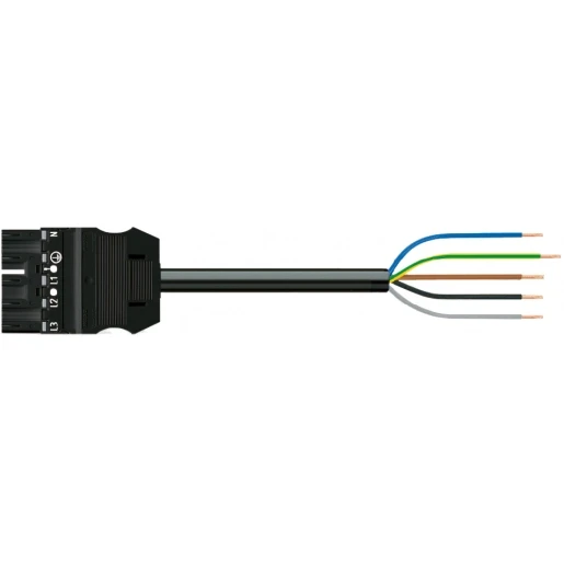 Wago SERIE 771 Patchkabel gebouwinstallatie 5p Stekker Vrij kabeluiteinde 1000mm