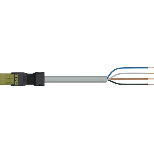 Wago SERIE 891 Patchkabel gebouwinstallatie 4p Stekker Vrij kabeluiteinde 8000mm