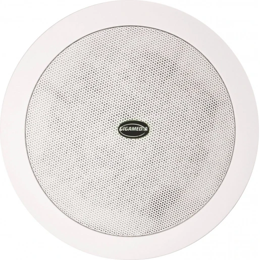 Gigamedia Coaxiale luidspreker voor plafondinbouw 100V 6W