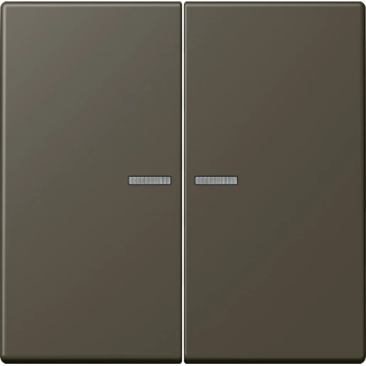 Jung LS range Home stuurafdekking LC32140 2-voudig Mat BTLC17102241