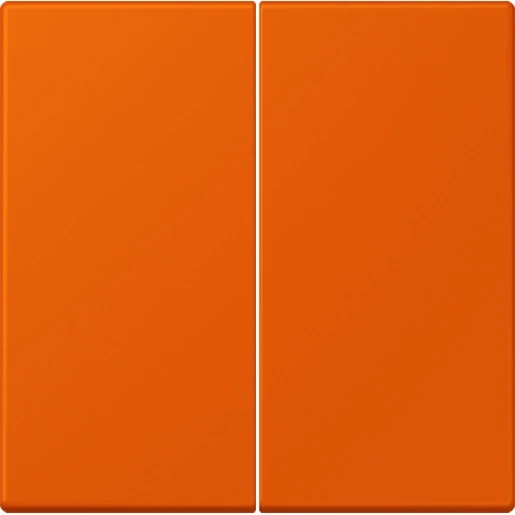 Jung LS range Stuurafdekking standaard LC4320S 2-voudig Mat oranje LC1702260