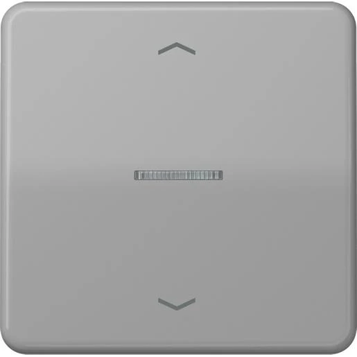 Jung CD range tastafdekking standaard pijlen enkelvoudig Glanzend grijs RAL 7038 FMCD1700PGR