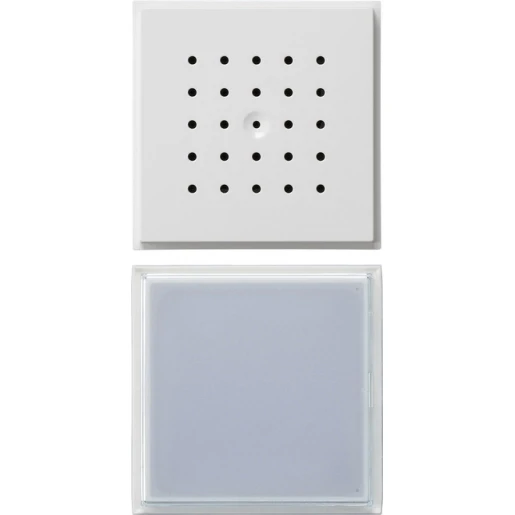 Gira TX_44 Deurstation 1 beltoets wit IP44 Inbouw (stucwerk) 126066