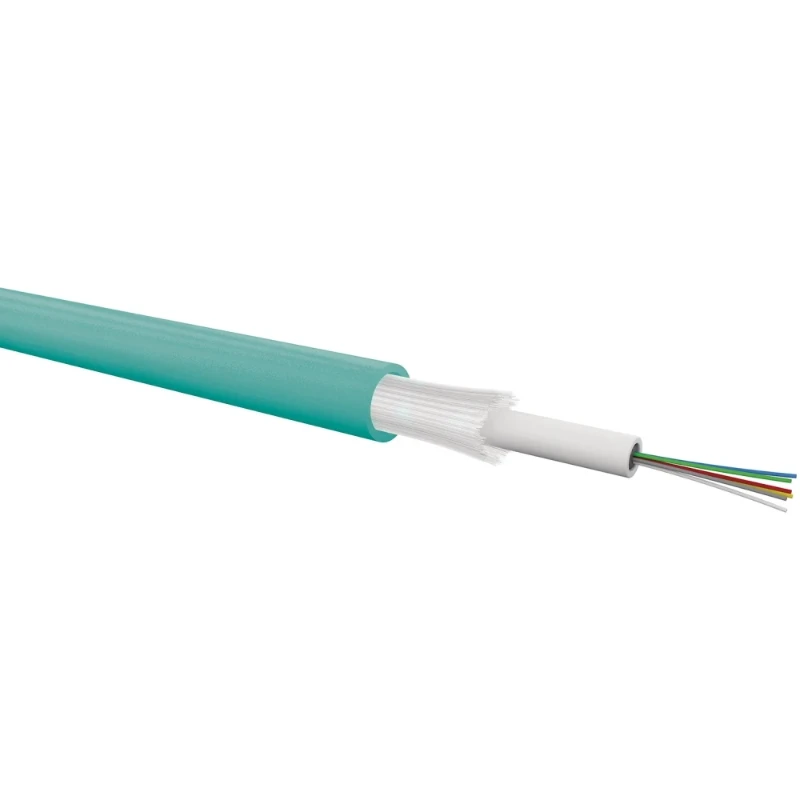 Gigamedia glasvezelkabel binnen/buiten loose tube lszh 12FO OM3 Multi fiber units centraal Cca GGM FO12B3FRLST