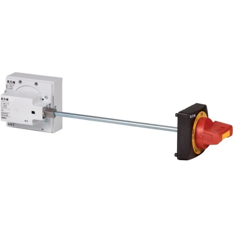 Eaton Hoofdschakelaarbouwset NZM1 zijwand rechts rood/geel