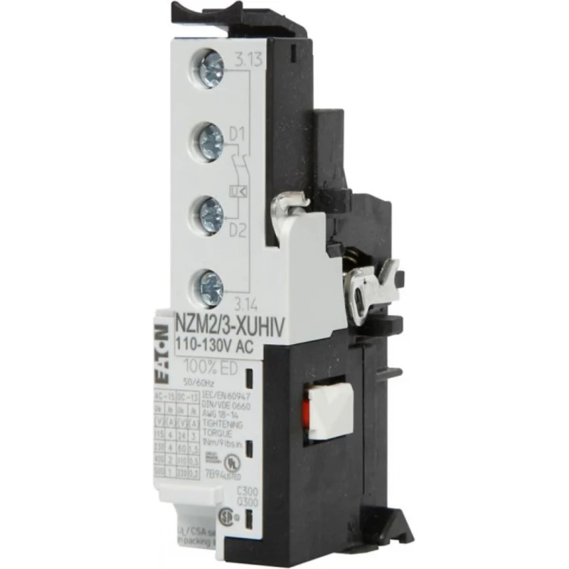 Eaton Onderspanningspoel NZM2/3 2xM voorijlend 60V DC