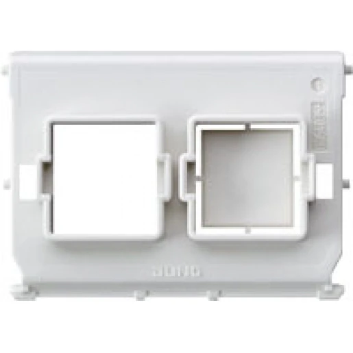 Jung Data montage-inzetstuk Cat5 Modular-Jack 2 connectoren Zonder label 54-2AT