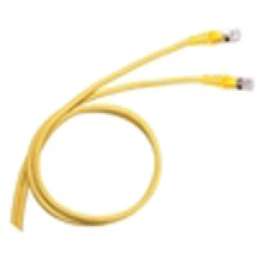 Legrand LCS3 Patchkabel U / UTP Cat6A (IEC) RJ45 8(8) 1M geel 051882