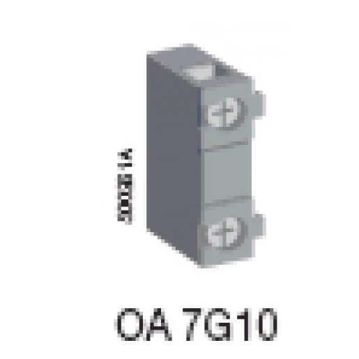 ABB HULPCONTACT VOOR OT16..125 E..C 1M LINKS MONTEREN