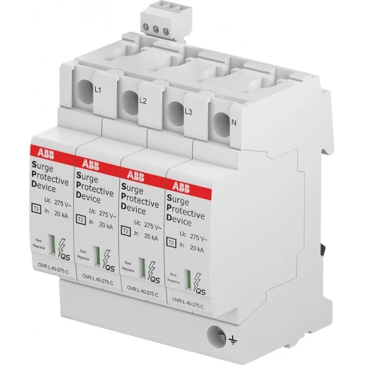 ABB Overspanningsbeveiliging Type 2 3P+N Cardridge vervangbaar