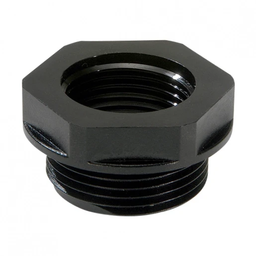 Wiska REDUCEERRING KUNSTSTOF EXPLOSIEVEILIG M50X1,5-M40X1,5 ZWART