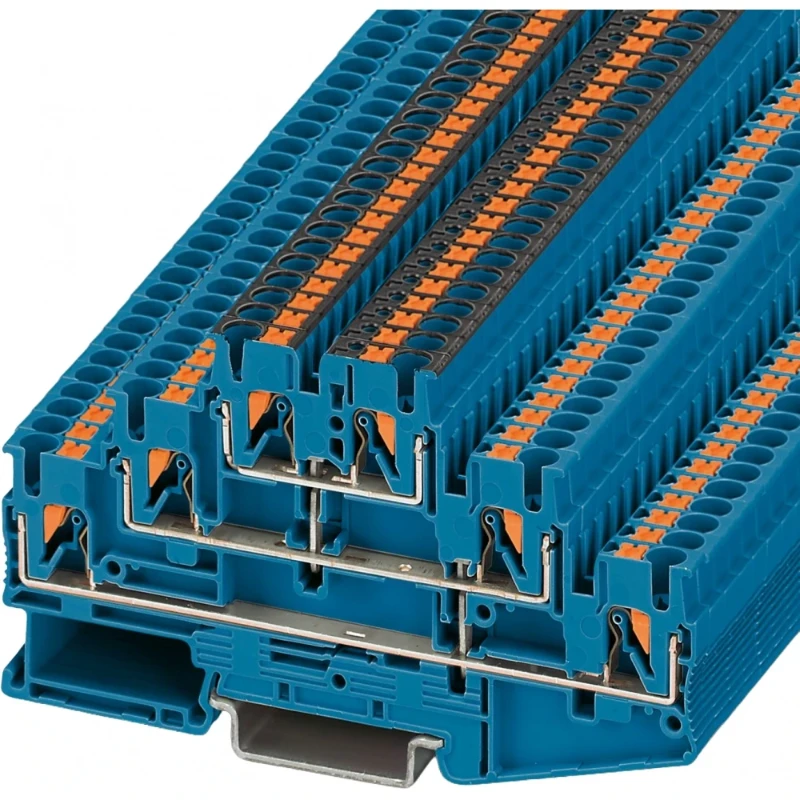 Phoenix Contact PT Verbindingsrijgklem 0,14-2,5mm² eendr. 0,14-2,5mm² meerdr. Blauw
