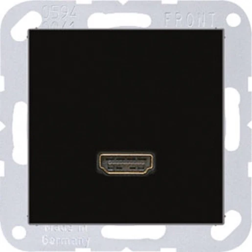 Jung A range afdekking a500 1x hdmi MAA1112SW