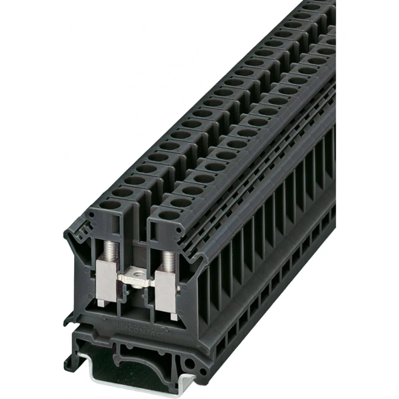 Phoenix Contact UK Verbindingsrijgklem 0,5-10mm² eendr. 0,5-10mm² meerdr. Zwart