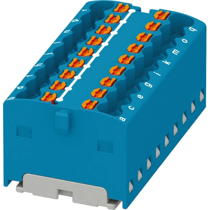 Phoenix Contact PTFIX Verbindingsrijgklem 0,14-1,5mm² eendr. 0,14-1,5mm² meerdr. Blauw