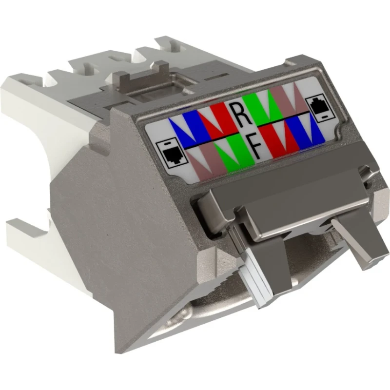 Panduit Cat6a up/down 45 degree tg wirecap shie