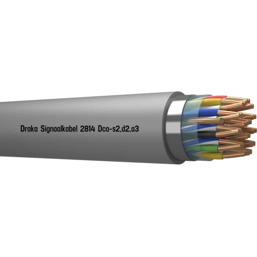 Draka 2800 Signaalkabel AFG Dca Grijs 14x2x0,8mm