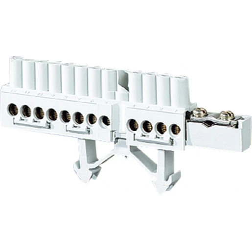 Hensel Mi Verbindingsklem DIN-rail PE 1x 25 +12x 16mm Grijs