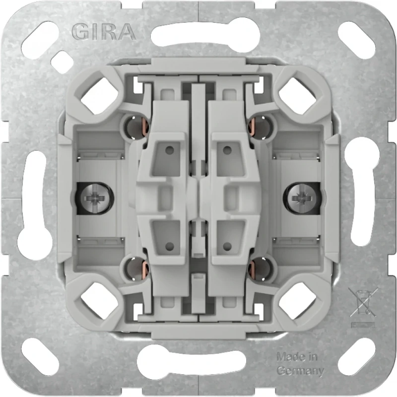 Gira wipdrukcontact maakcontact inbouw Wip 314700