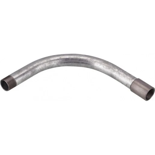 Frankische Sb-e-v stalen bocht voor schroefdraadverbinding met mof 20mm