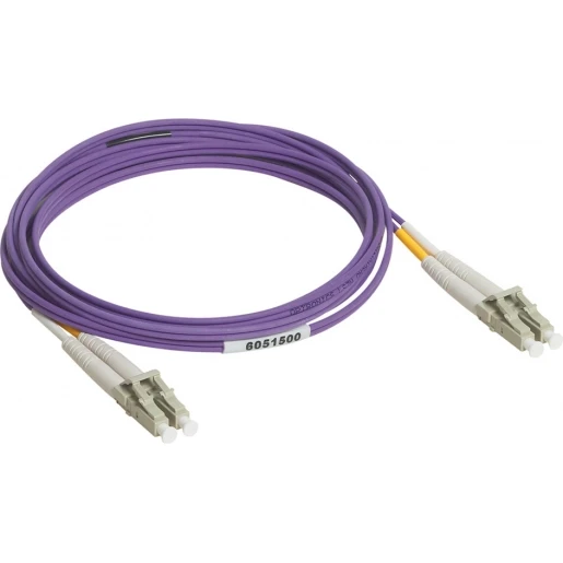 Legrand LCS3 Glasvezel patchkabel LC-duplex OM3 2m Turkoois 032616