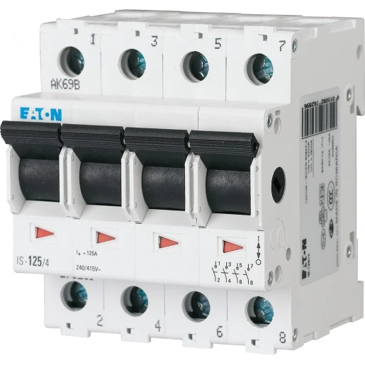 Eaton Hoofdschakelaar is-80/4-80a-4p-breedte 4te