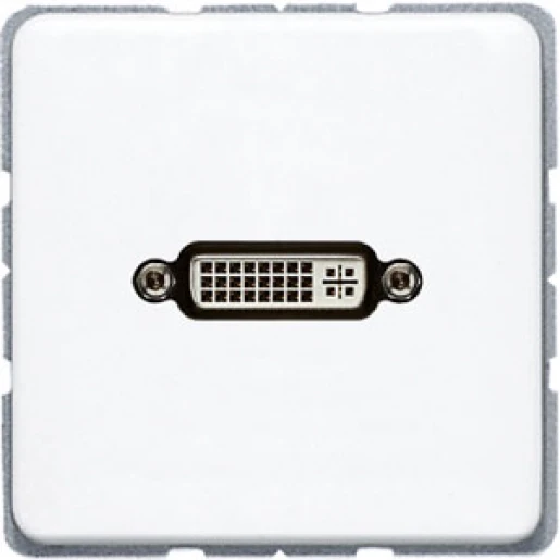 Jung CD range afdekking cd500 alpine wit 1x dvi MACD1193WW