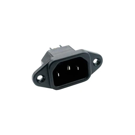 Intronics MPE-GARRY C14 NET ENTREE MALE MET 6,3 MM FASTON TABS VOOR 65 ÅC.TYPE: MALE 65 ÅC MET 6,3 MM FASTON TABS C14