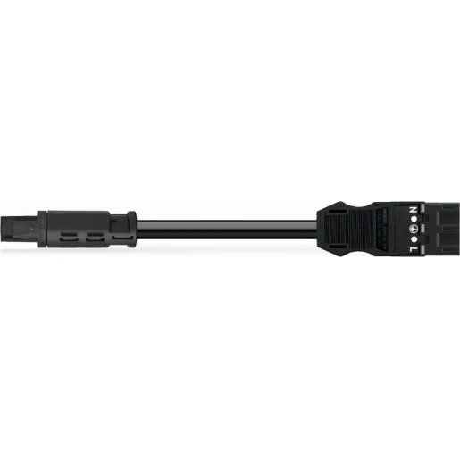 Wago Serie 774 Patchkabel gebouwinstallatie 3p Contrastekker (female) Stekker 5000mm