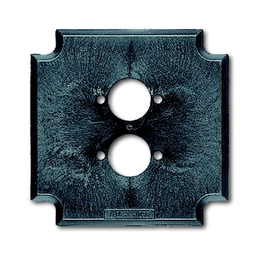 ABB Busch-Jaeger Ugal Inzetplaat 2x Diode Basiselement 2 connectoren Zonder label antraciet 2CKA001764A0232