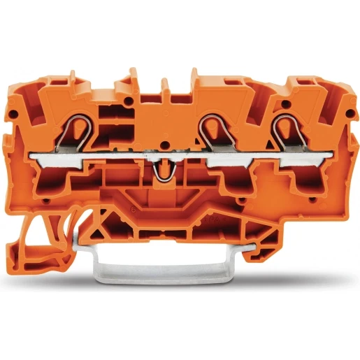 Wago Serie 2004 Verbindingsrijgklem 1,6mm² eendr. 0,5-4mm² meerdr. Oranje