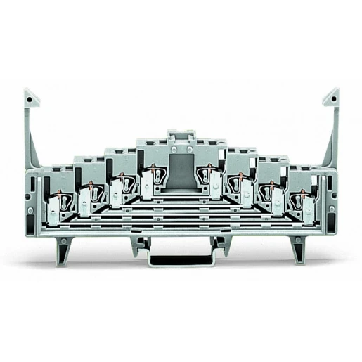 Wago Serie 727 Verbindingsrijgklem 0,08-1,5mm² eendr. 0,08-1,5mm² meerdr. Grijs