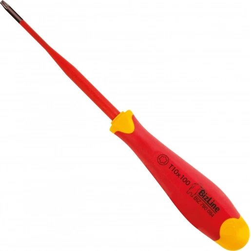 Bizline I-SLIM Schroevendraaier torx premium T10x100 Geïsoleerd 1000 V BIZ 790084