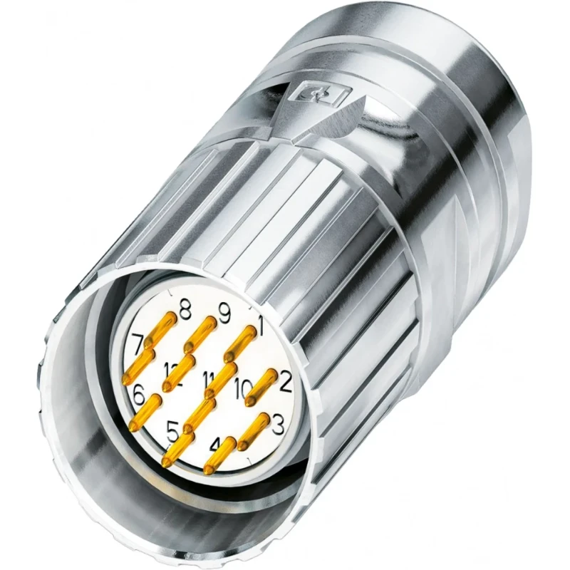 Phoenix Contact Ronde connector veldzijdig confectioneerbaar (industrieconnector)